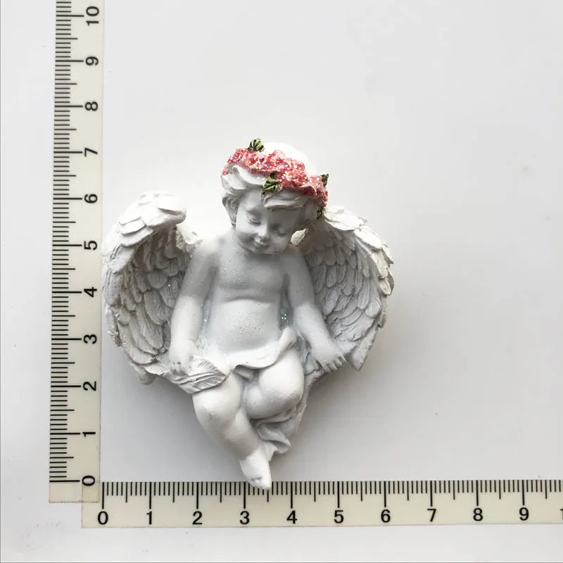 

Angel of the day Fridge Magnets Travel 3D Memorial Magnetic Refrigerator