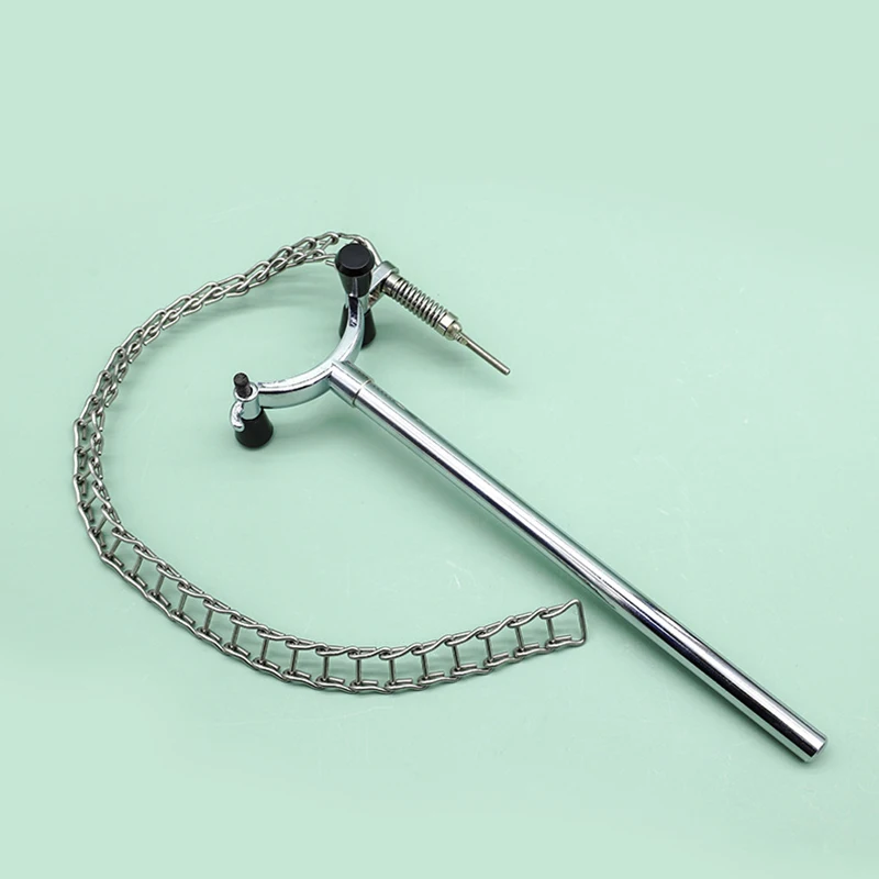 Stainless steel chain clamp, chain length 38cm, can hold round chromatography column clamps with a diameter of 40-145mm