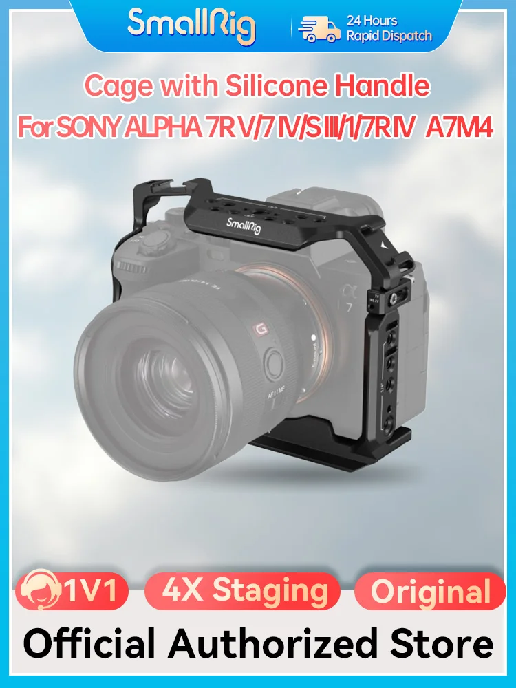 Do-Brasil-SmallRig-Camera-Cage-Handle-Grip-1-4-Expansion-Holes-Cold ...
