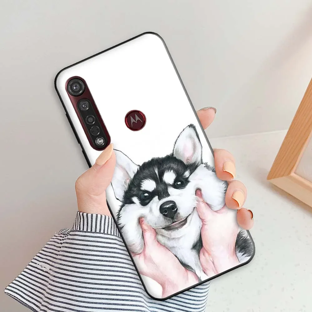 Sleek Matte Silicone Protective Case - Fashion TPU Back Cover for Motorola Moto G8 Plus, G8 Play & G8 Power