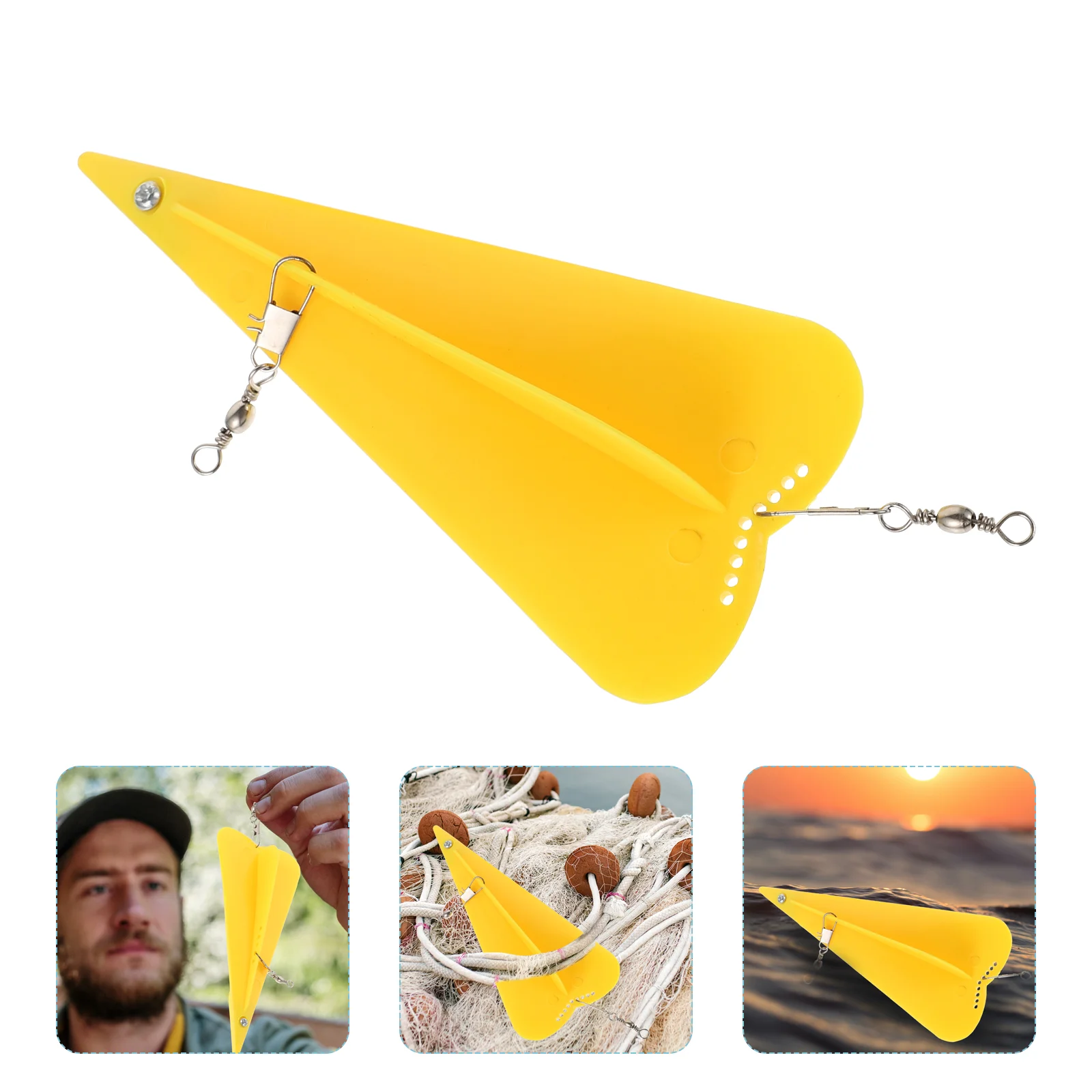 

Tool Diving Board Adjustable Trolling Accessory Artificial Bait High Hardness