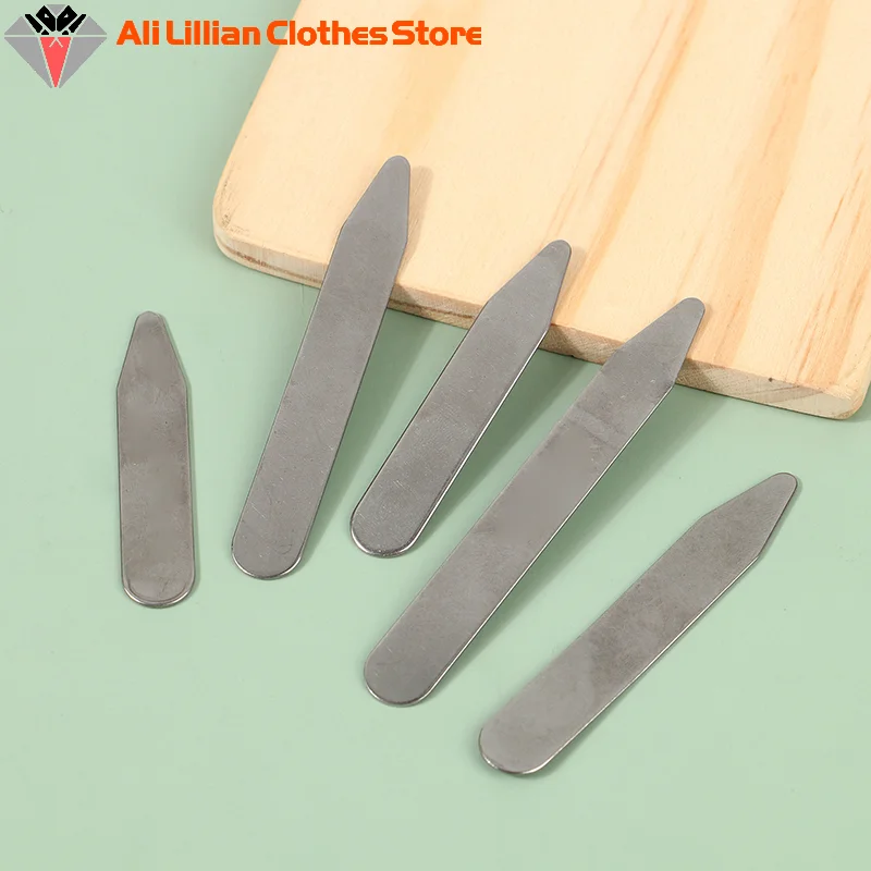 Fiosphréinitialisation Angle de Chemise en Bambou, Support de Col, Tôle de Fer, Accessoires pour Vêtements