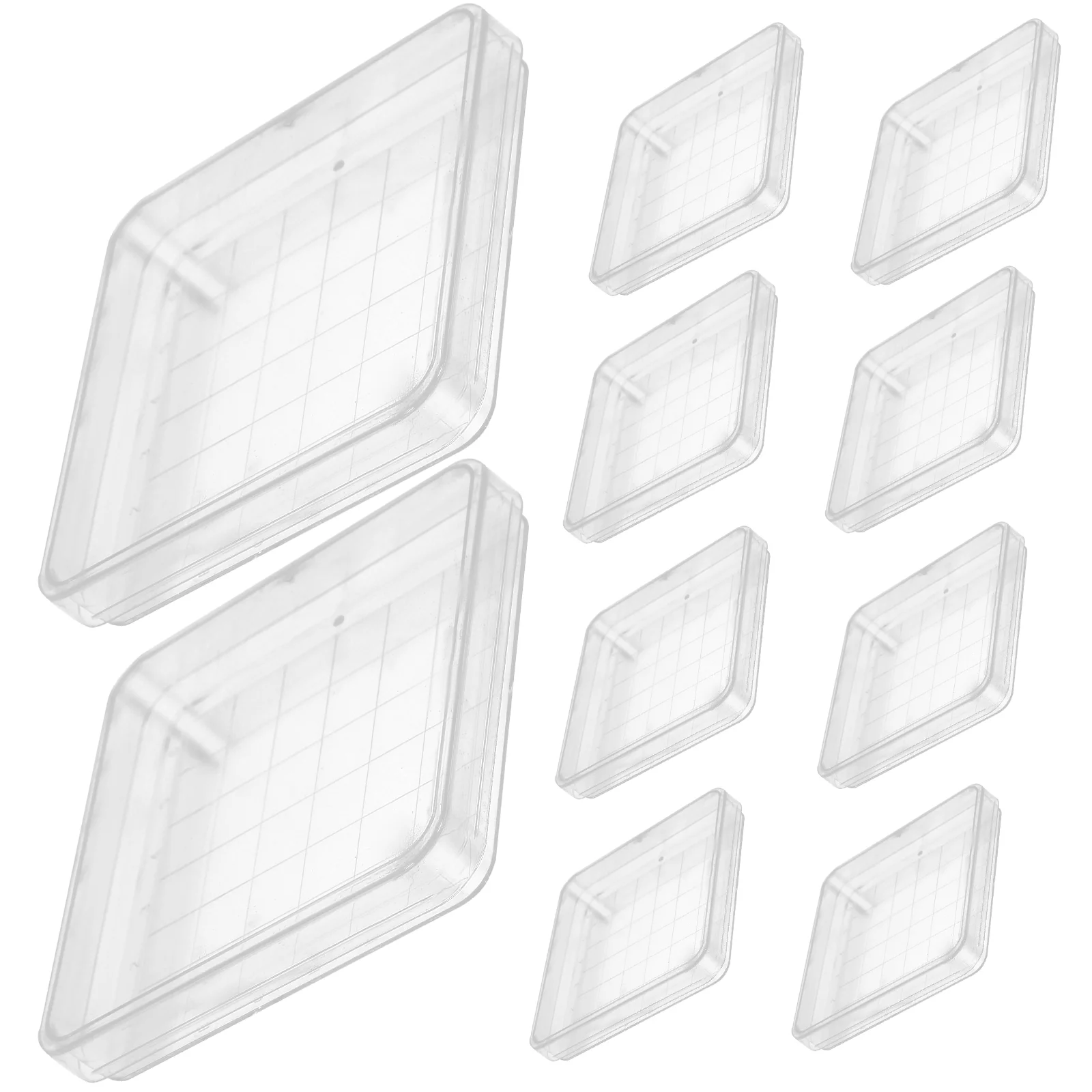 

10 Pcs Petri Dish Lab Dishes Plastic Advisory Service Laboratory Holder Chemistry Tray