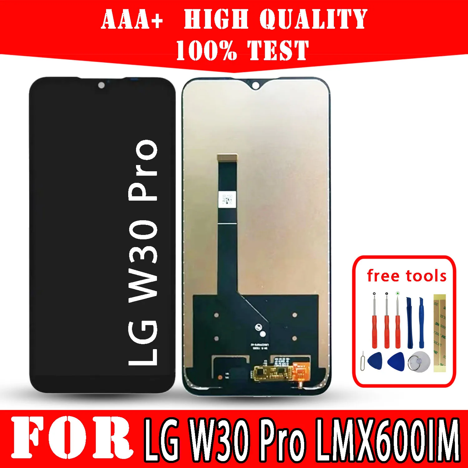 

ЖК-дисплей для LG W30 Pro LMX600IM LM-X600IM дисплей премиум качества сенсорный экран Запасные части для ремонта мобильных телефонов бесплатные инструменты