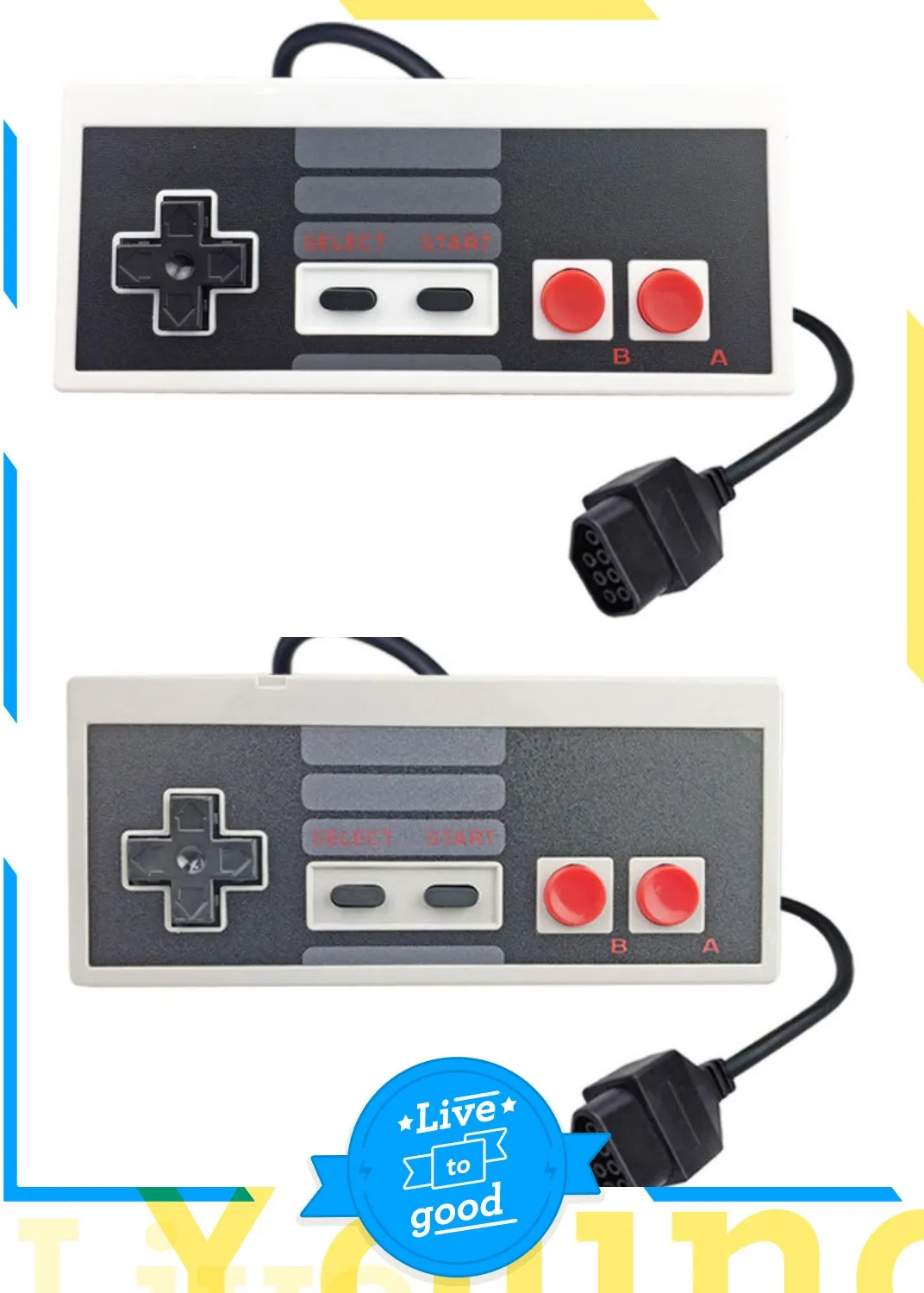 

10 pcs YGCDO Controller for Nintendo Entertainment System NES Fit EU and US Version