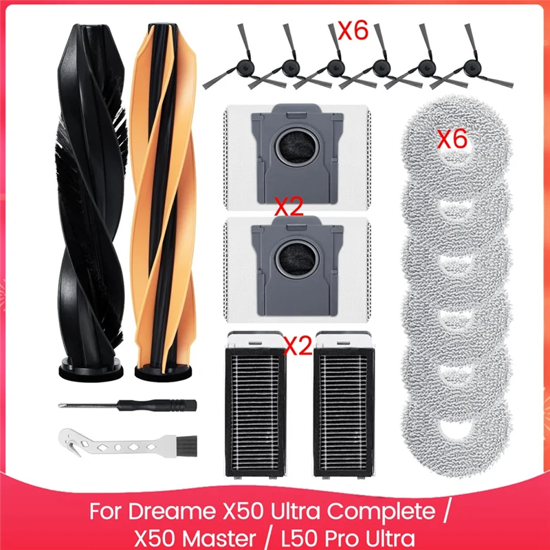 B89B-Accessories Fordreame X50 Ultra Complete / X50 Master / L50 Pro Ultra Vacuum Cleaner Replacement Parts