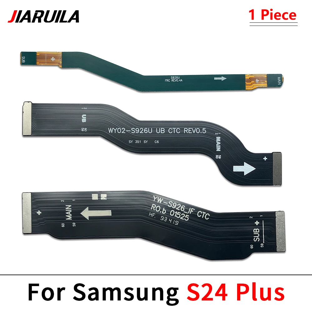 삼성 S24 플러스 울트라 USB 도크 충전 포트 메인 보드 WIFI 신호 LCD 화면 디스플레이 플렉스 케이블 커넥터 S921 S926 S928