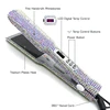 Hair Straightener  Plancha Para Cabello 2 Inch Diamond Flat Iron Professional Titanium Straightener Iron Heat-up 480℉ 2