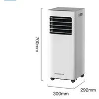 Climatiseur Portable Facile à Utiliser Fonctionnalités Simples et Pratiques AC Mobile Rapide pour Usage Commercial et Mobilier XY60PAC 6