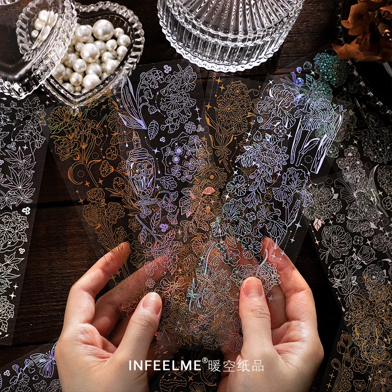 

20sets/1lot kawaii Stationery Stickers Moonfield Starburst Diary Planner junk journal Decorative Scrapbooking DIY Craft