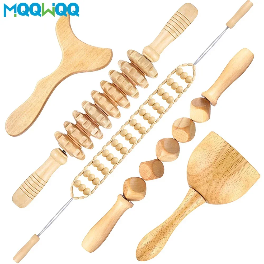 Drenaje Linfático Accesorios De Madera Para Masajes Drenaje