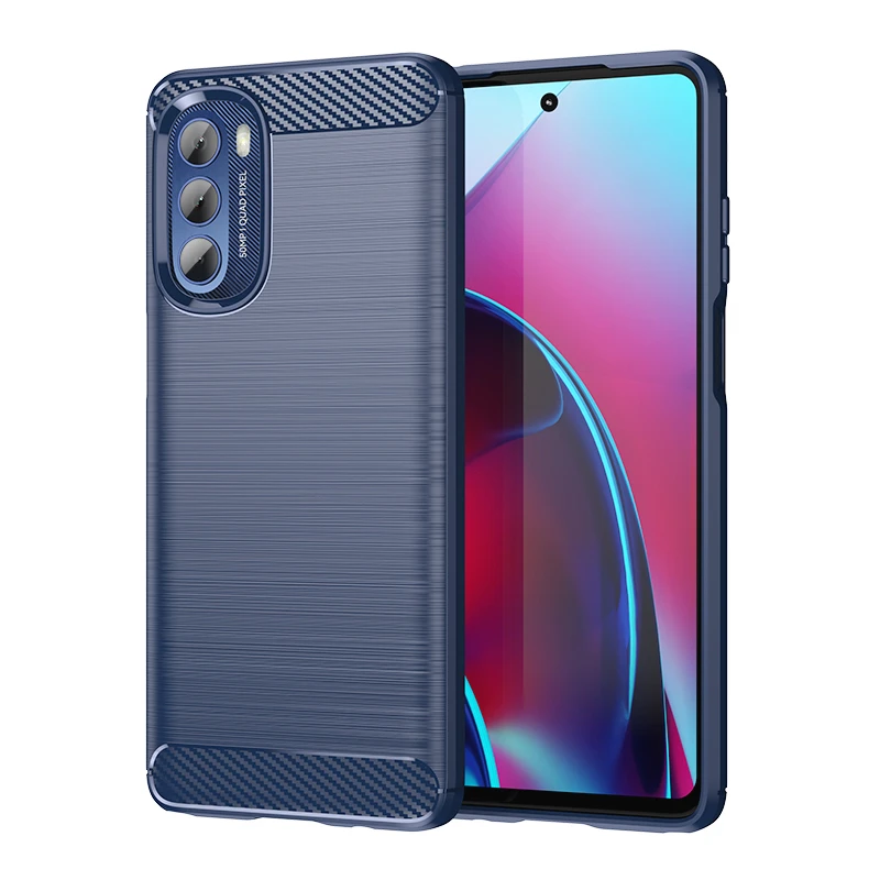 Silicon Carbon Fiber Protective Phone Case