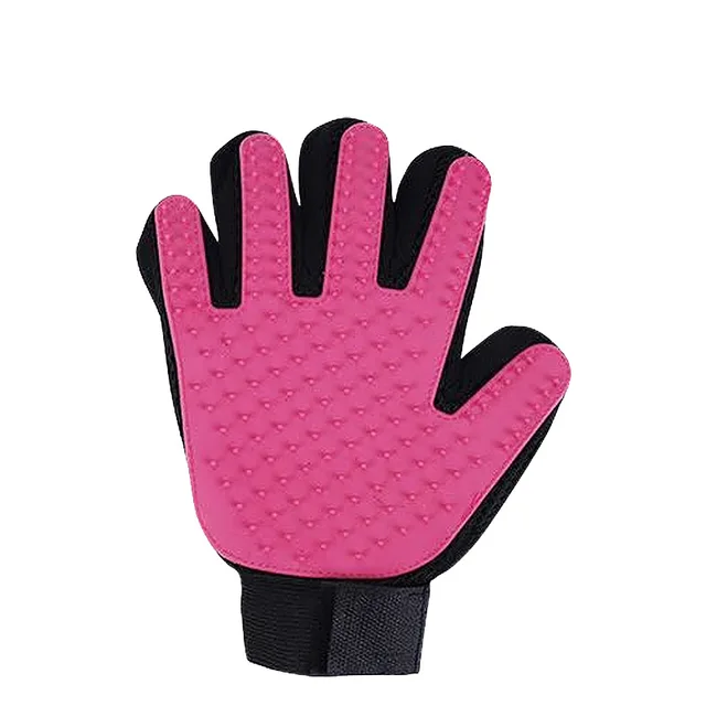 Hot Sell 1PC Cat Hair Remove Gloves Rubber Pet Beauty Cleaning Grooming Effective Massage Dog Combs Floating Brush 6 Color 6