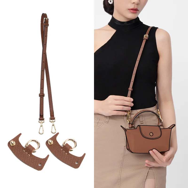 Bag Straps Set For Longchamp Leather Accessories DIY Mini Transformation  Punch Free Shoulder Crossbody Conversion 100-124cm - AliExpress