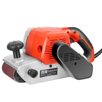 Handheld Electric Belt Sander – Portable Sanding & Polishing Machine for Wood, Furniture, Putty & Woodworking Projects 1