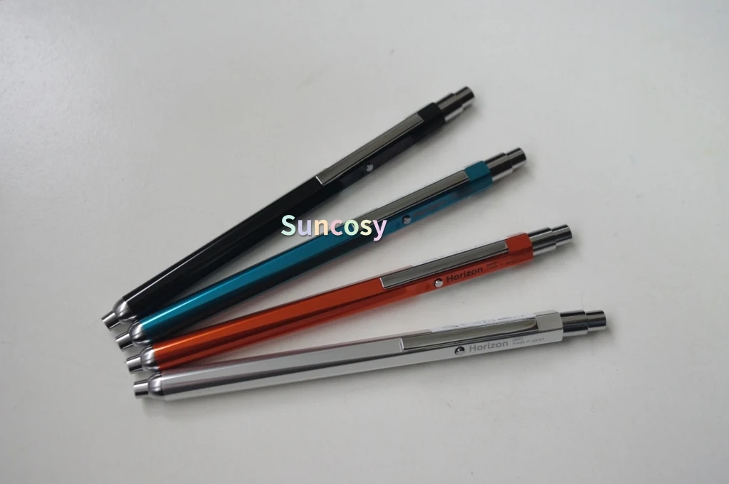 OHTO Horizon 자동 연필, 0.5mm, 부드러운 쓰기, 연속 리드, 금속 몸체, 학생에게 이상적, 내구성 및 경제적인