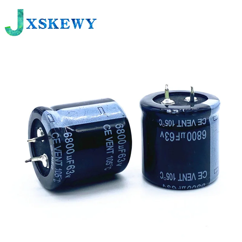 

2 шт. 63v6800uf радиальные Алюминиевые Электролитические Конденсаторы 63v 6800uf Допуск 20% Размер 30x35 20%