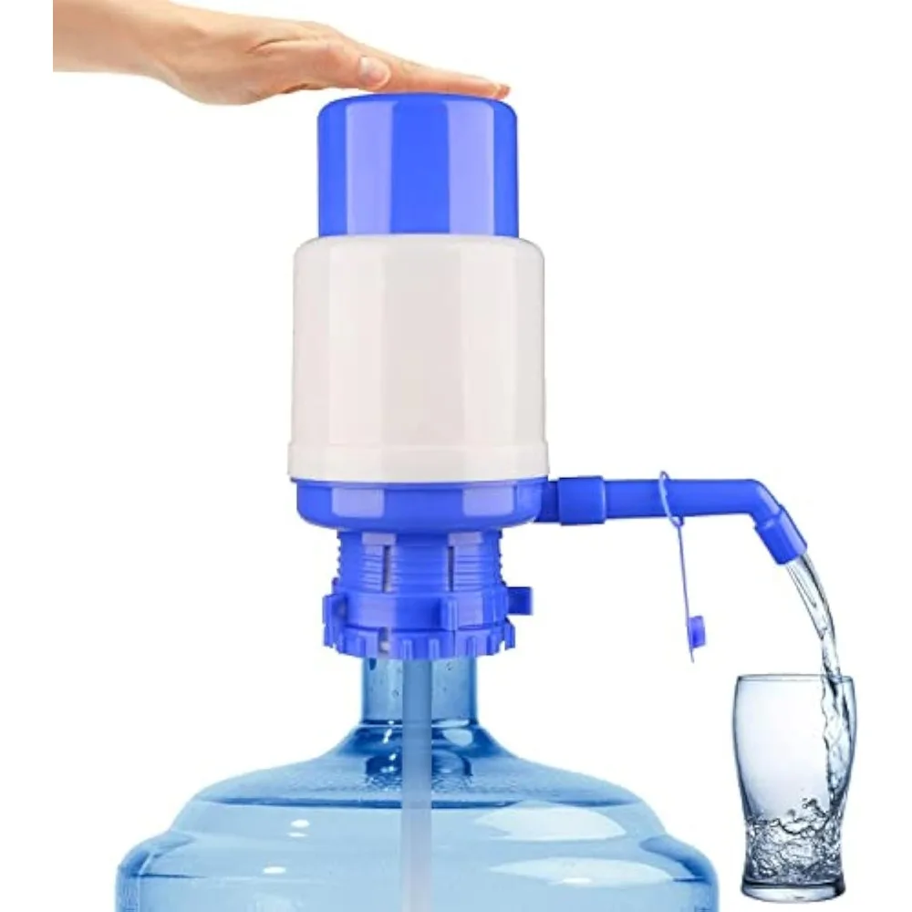 Water Pump Water Dispenser Water Bottle Pump Beverage Dispenser Water Dispenser Pump Water Bottle Pump Portable Manual Pump Dispenser Manual Pressure Drinking Water Pressure Suitable for Most Dispensers