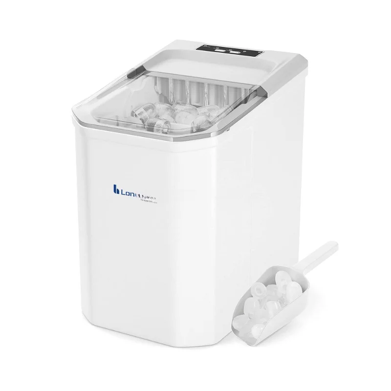 

The best selling countertop portable home ice maker with making 26lbs/24hrs