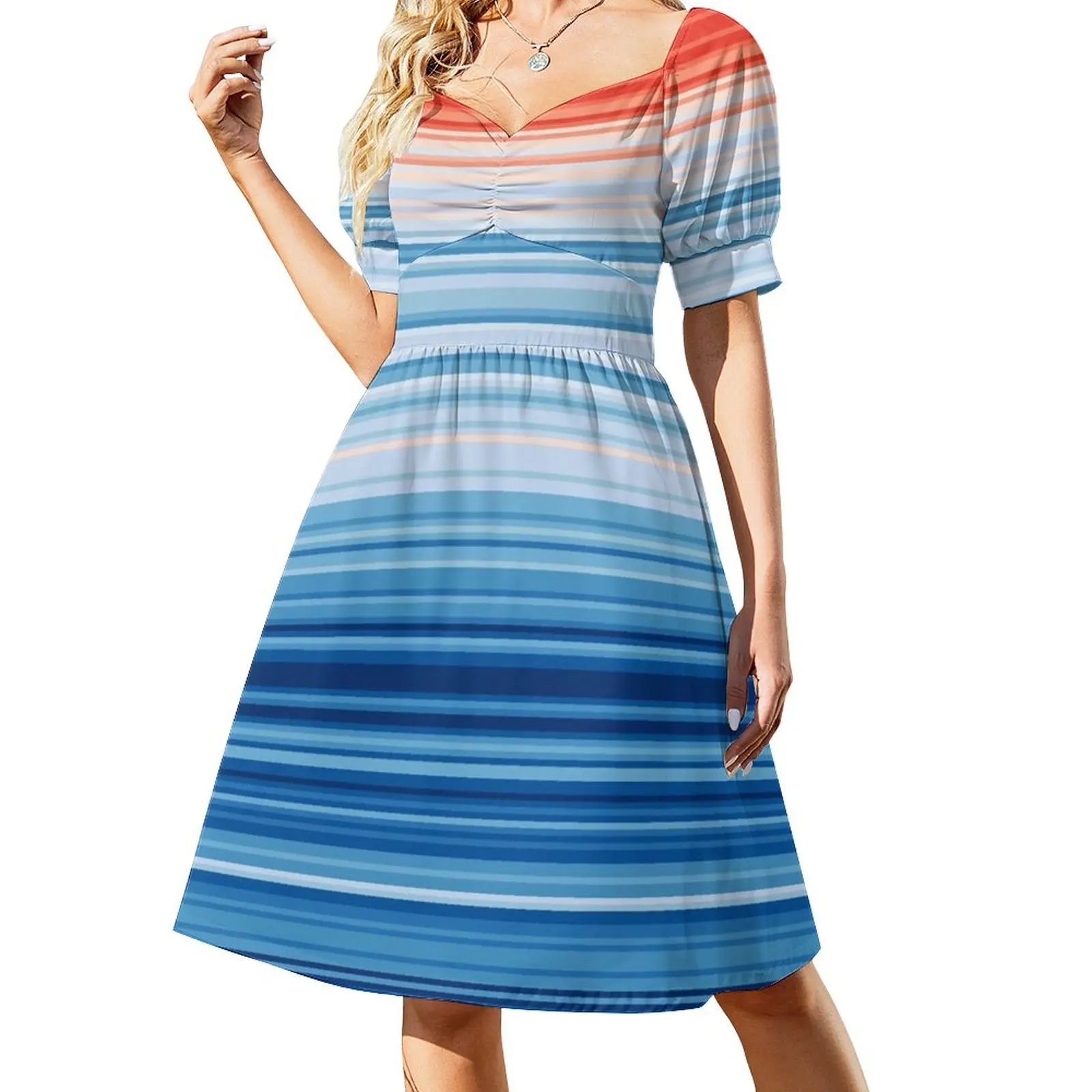 

Climate Change Stripes Dress summer outfits for women 2023 dress party evening elegant luxury celebrity