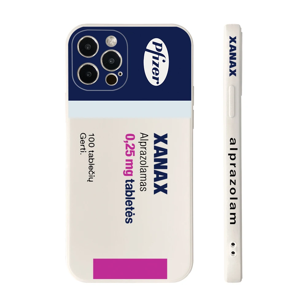 XANAX Box Soft TPU Phone Case Cover