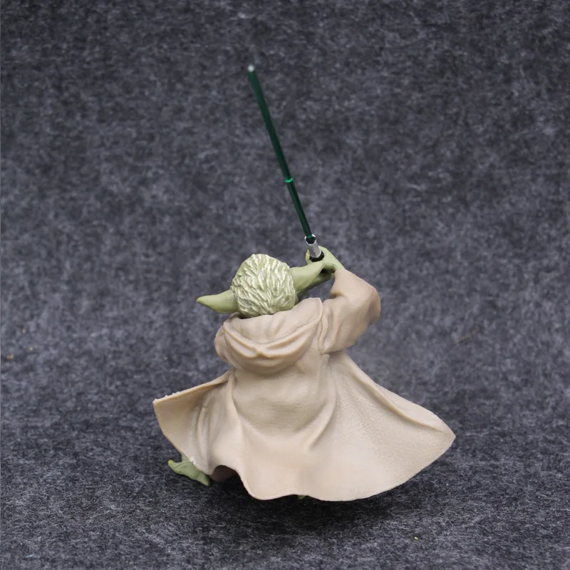 Star War Mandalorian Master YODA with Sword Action Figure Toys