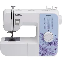 XM2701 Sewing Machine, Lightweight, Full Featured, 27 Stitches, 6 Included Feet，5.9"D x 12.1"W x 15.3"H 1