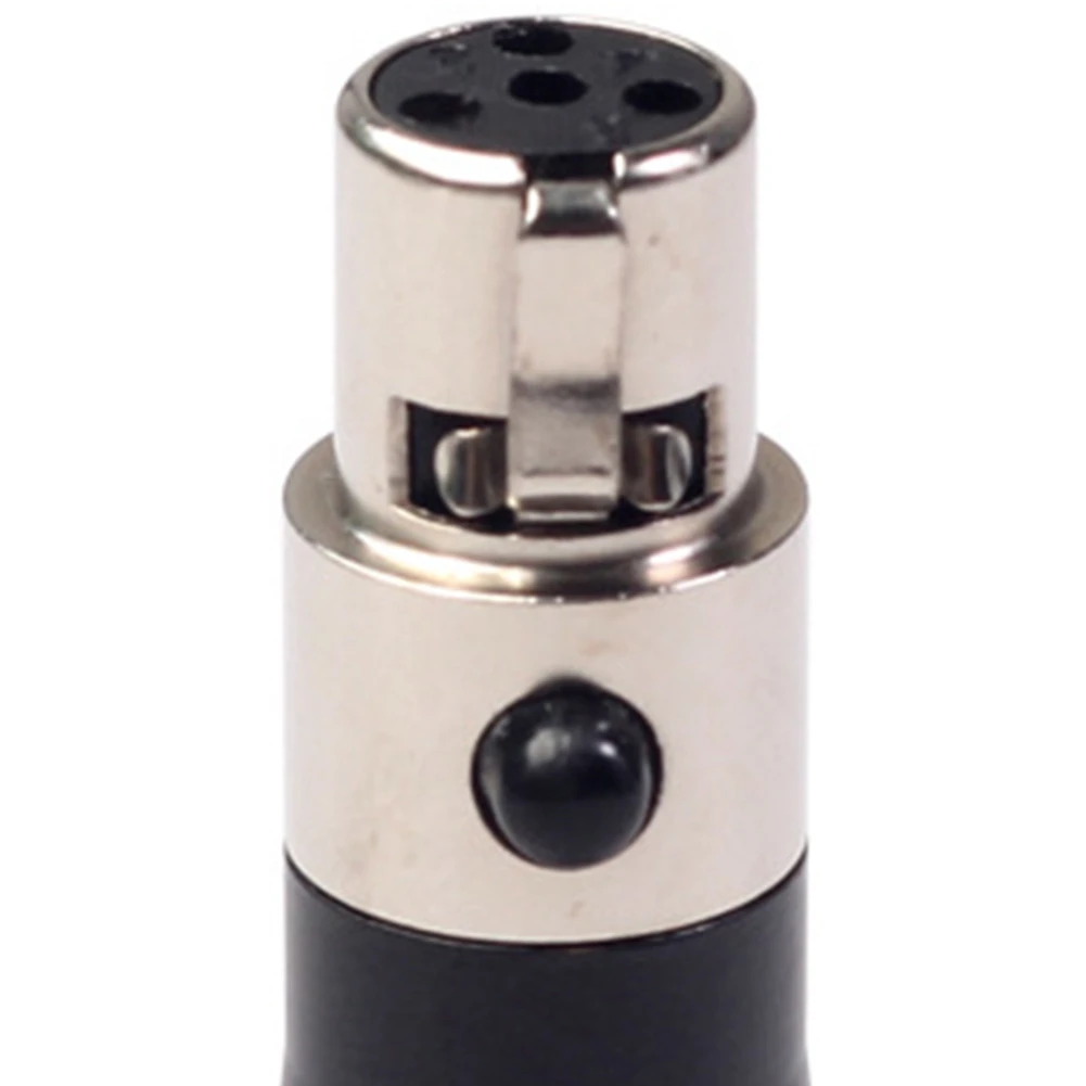 XLR 3 Pin Male to 4 Pin Female Adapter Plug for Microphone Speaker_OFSS
