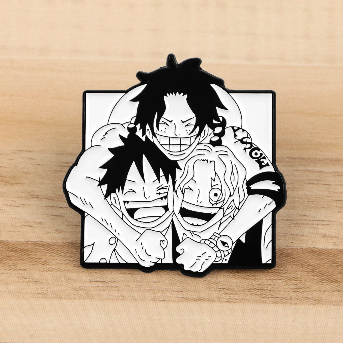 5 Stück Anime Piraten Emaille-Pins, Niedliche Jungen-Broschen für Mäntel, Modische Anstecknadeln, Schmuckgeschenk für Freunde – Detail 6