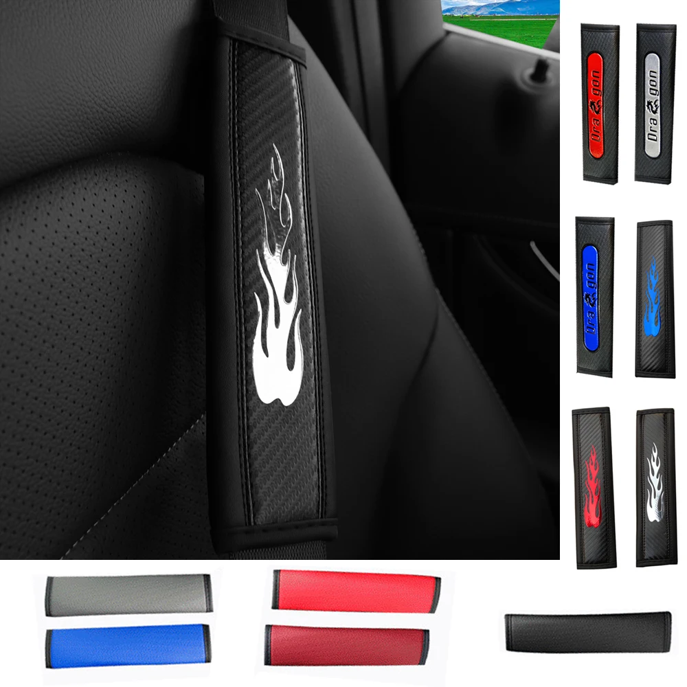 

For Honda Accord City Civic CRV CRZ Elysion Fit Jade Jazz Insight Car Seat Belt Cover Safety Belts Shoulder Protection Interior
