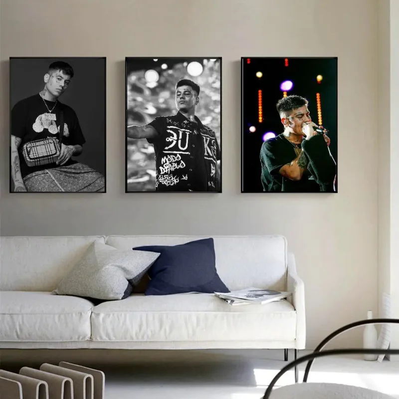 Duki Rapper Music Poster Paper Print Home Living Room