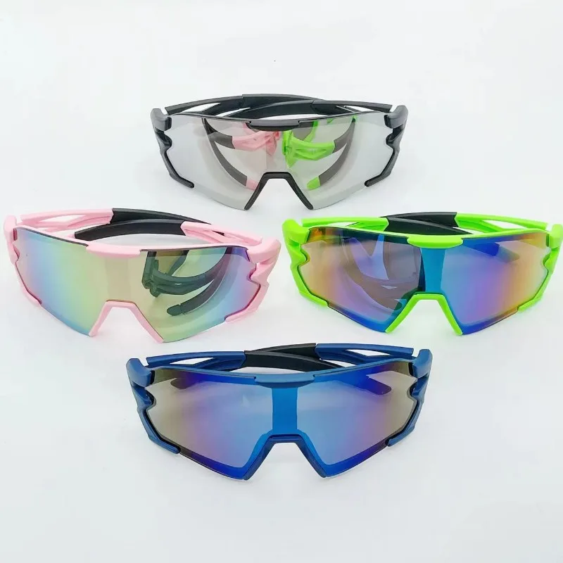 

New Large Frame Joined Body Square Sunglasses Women's Brand Designer Fashion Sun Glasses Men's Outdoor Cycling Eyewear UV400