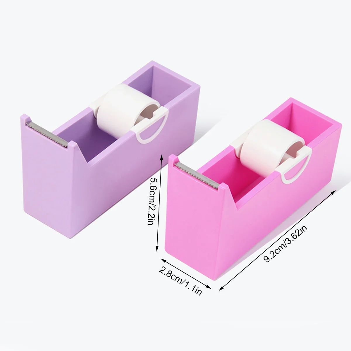 Dispenser Grafting Eyelash Extension Tape Holder Base Lash Plastic Rotating Tape Cutting Makeup Tool Lash Adhesive Tape Cutter