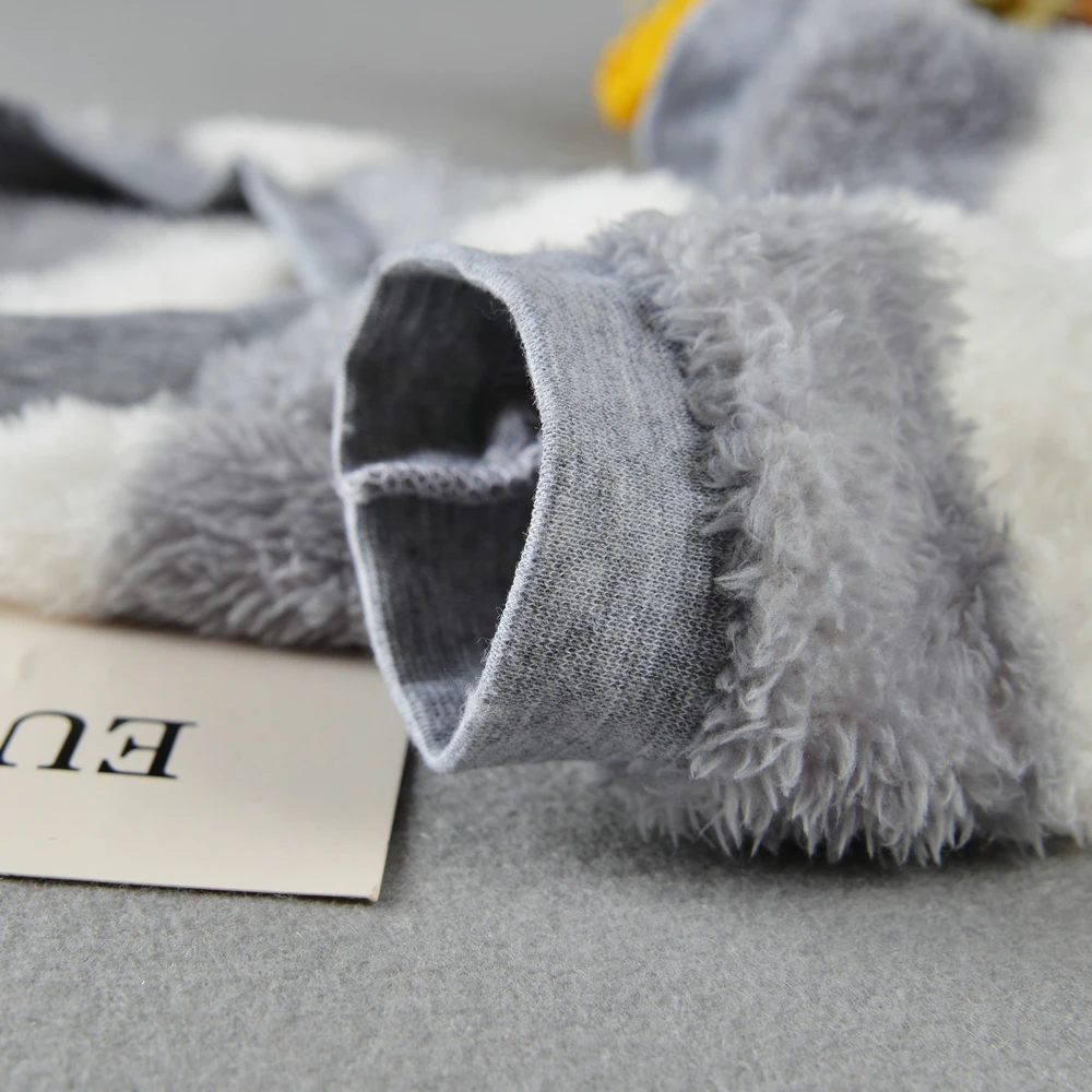 Soft Stripe Fleece Pet Dog Sweatshirts for Small Dogs Cat Winter Warm Clothes