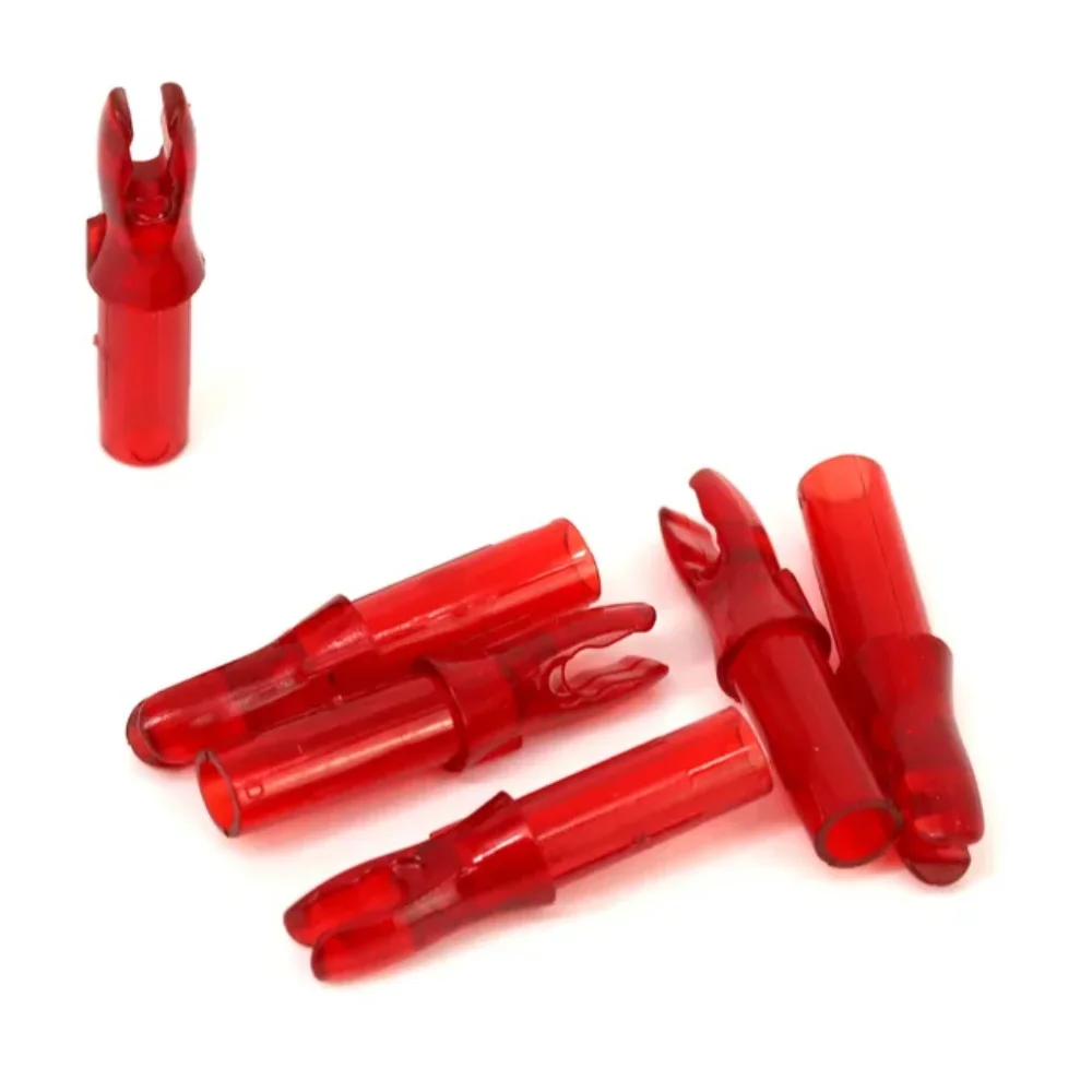 Archery arrow nocks 50pcs Archery Arrow Internal Nocks For ID 6.2mm Carbon Fiberglass Arrow Shaft DIY Archery Accessories