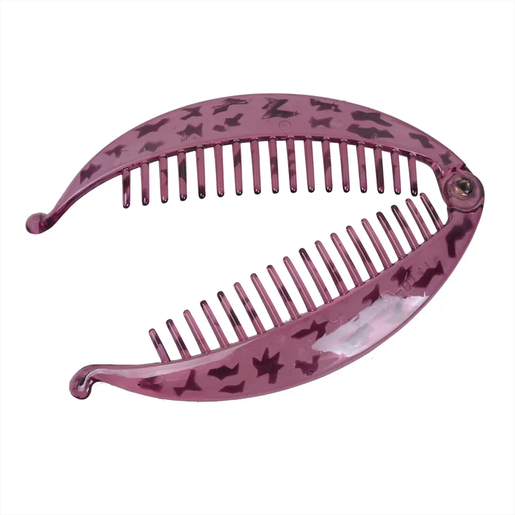 Fish Shape Hair Claw Clips Ponytail Holder Hair Jewelry Twist Banana Barrettes Hairpins Hair Accessories For Women Clamp