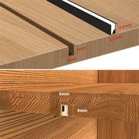 แถบไฟ LED ใต้ไฟตู้ขนาด6x9มม. DC12V ไฟแบบฝังอลูมิเนียมปลอกซิลิโคนแบบฝังในตัวชั้นวางของแสงไฟที่ซ่อนอยู่ 4