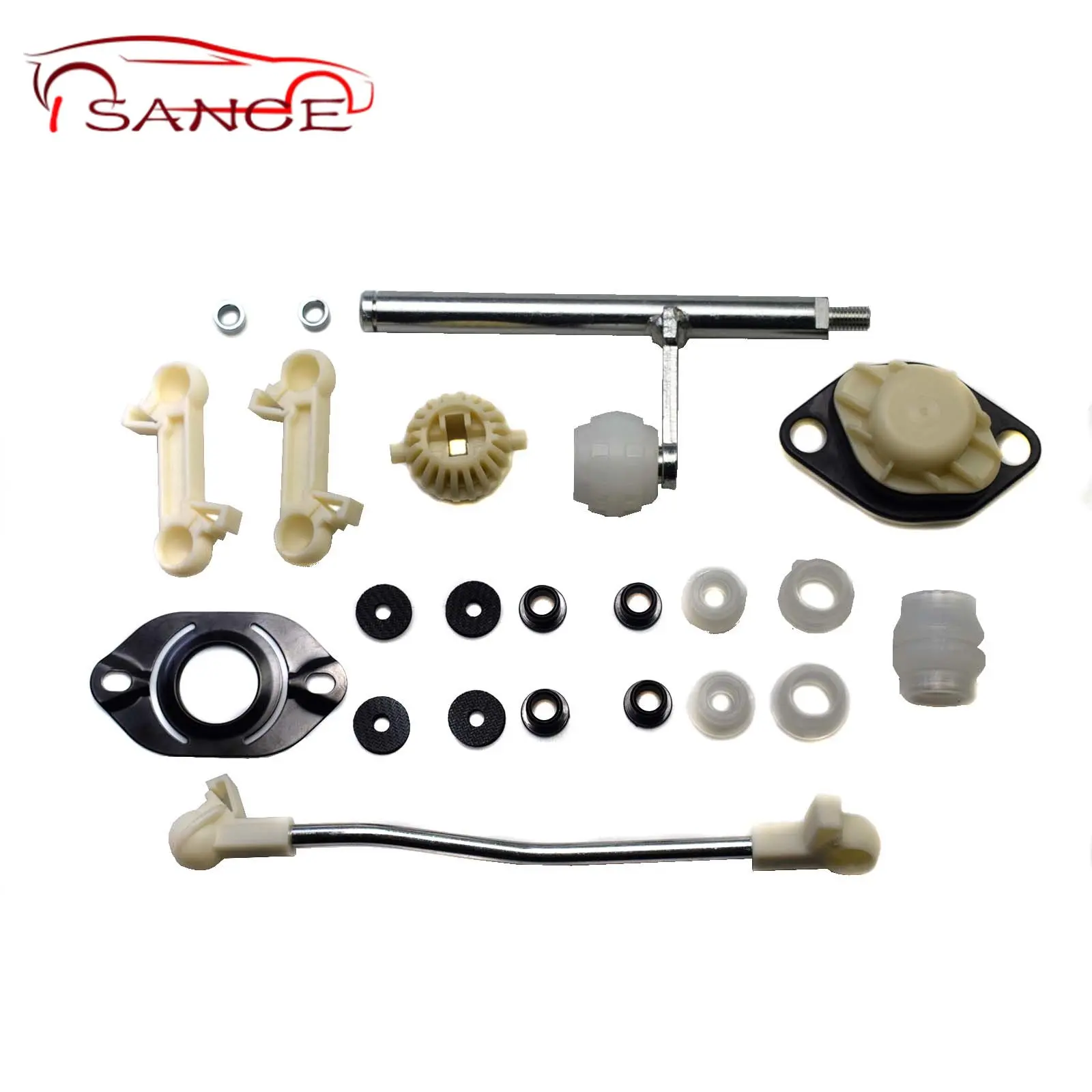 A Set Car Gearbox Gear Shift Linkage Repair Kit 191711574 191711595A 191711173B For VW GOLF