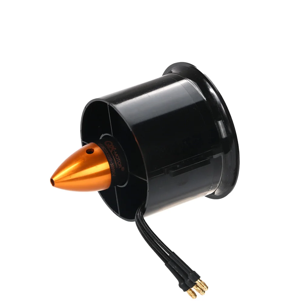 QX-Motor QF2822 70MM EDF6-Flügel Impeller mit 2300KV 3000KV 3500KV 3800KV Bürstenlosem Motor und 50A/60A/80A ESC – Detail 6