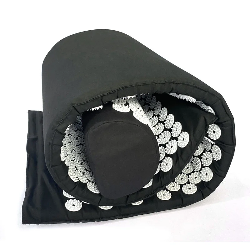 Enlarged Acupressure Mat Massage Pad Pillow Set Relieve Stress Body Pain Spike Cushion Non-slip Yoga Acupuncture Mat Pilates Mat 5