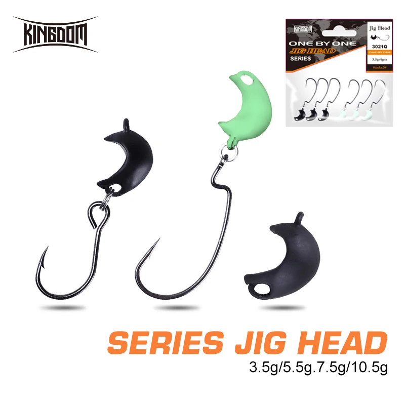 Kingdom Jig Wacky Drop Shot Texas Rig Ami Da Pesca Carolinga Nottilucente Soft Worm Affronta Ganci Accessori Per La Pesca
