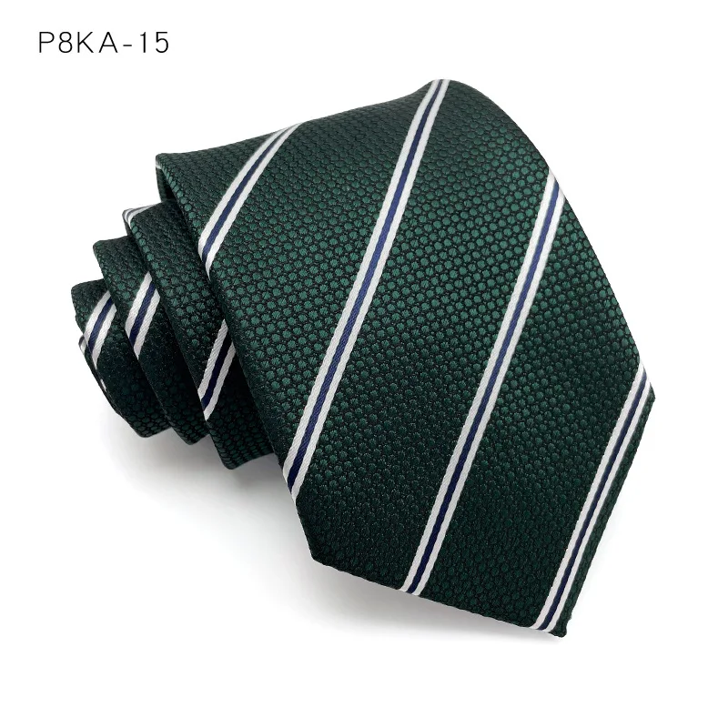 Luxus 8cm Herren Krawatte Blumen Paisley Krawatten für Mann Bräutigam Groom sman Jacquard gewebte Krawatte formelle Business-Party-Accessoires – Detail 20