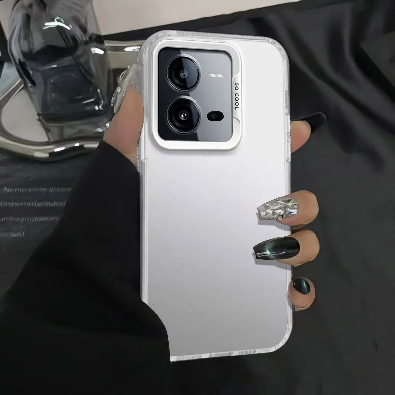 Luxury Metallic Aurora Skin Matte Cover