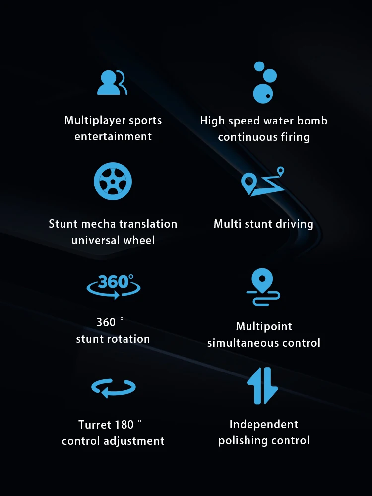 Remote Control Tank Water Bomb Four-Wheel Drive Off-Road Remote Control Tank