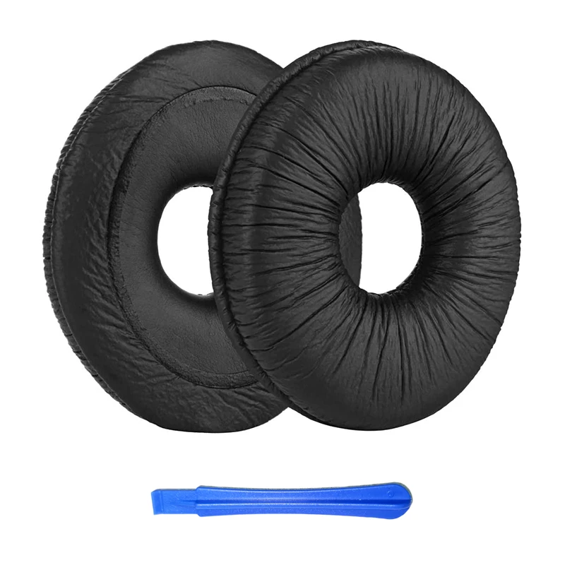 Kutou-substituição Ear Pads para Técnicas Fones de Ouvido Esponja Macio Espuma Capa Headconjunto Headband pr Dj1200 Dj1210 - Image 6