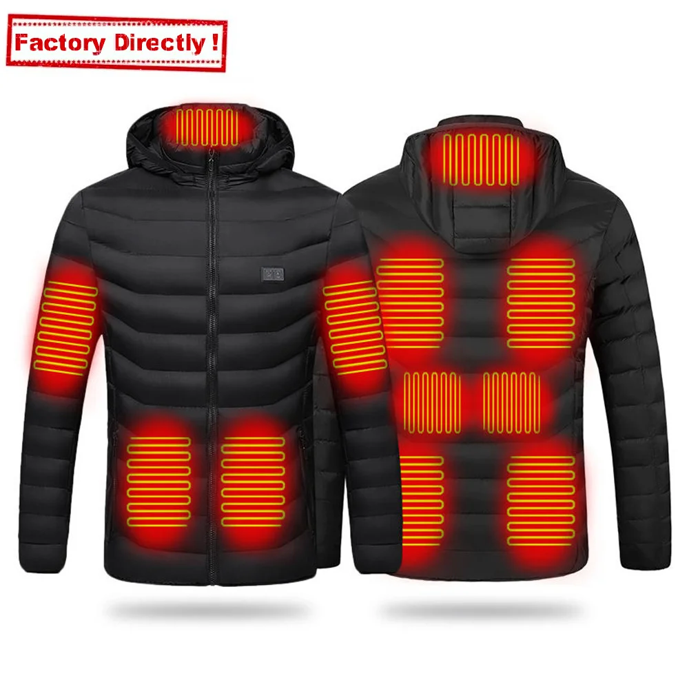 

Veste Chauffante Customized 5V Heating Clothing Winter Waterproof Electric Usb Thermal Puffer Heated Jacket For Men Women