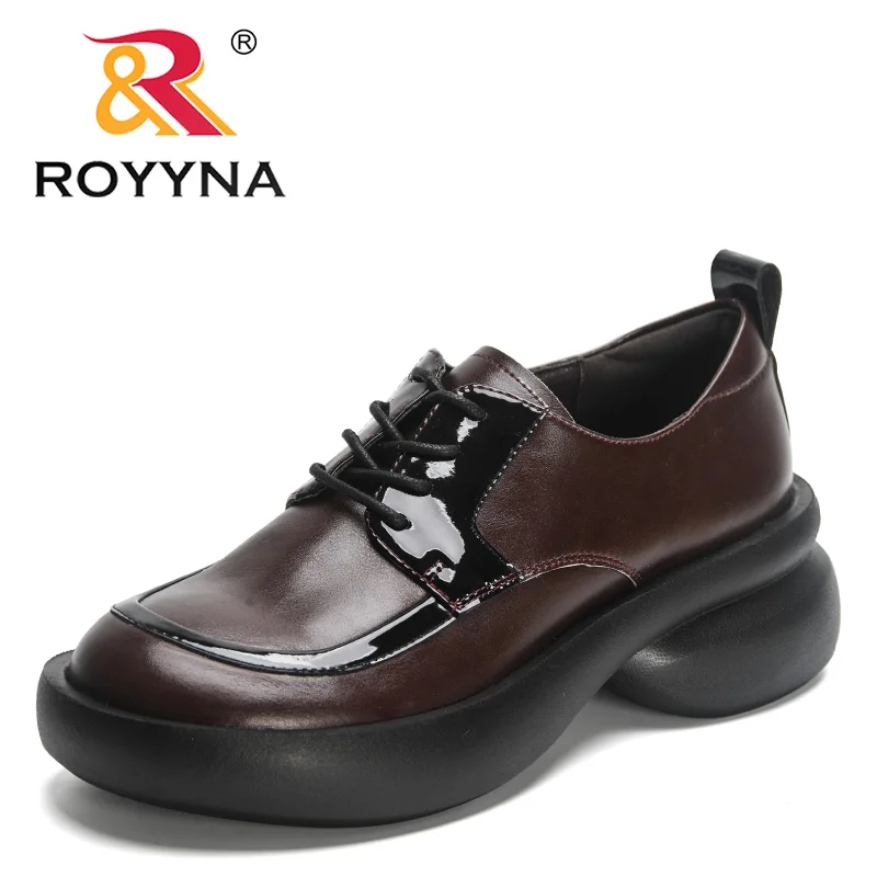 

ROYYNA 2023 New Designers Dress Footwear Chunky Heels Sneakers Comfy Popular Platform Shoes Women's Spring Pumps Ladies