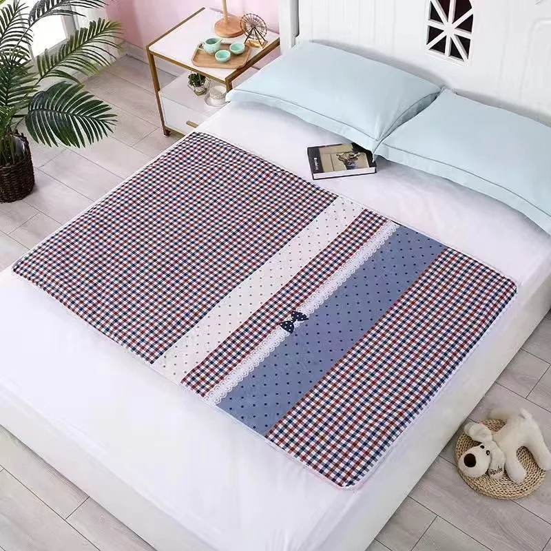 Reusable Washable Baby Changing Pad Waterproof Newborn Diaper Mattress Portable Changing Mat Kids Table Floor Play Mat