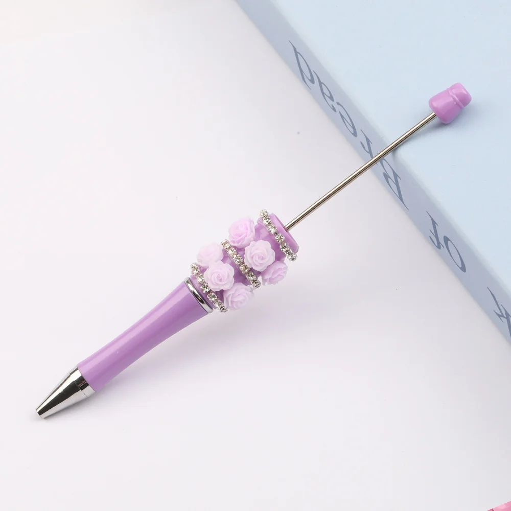 Cordial Design 20Pcs 19*144MM Jewelry Findings & Components/Beadable Pen Findings/Cute Plastic Pens/DIY Beaded Pen Accessories - cordial