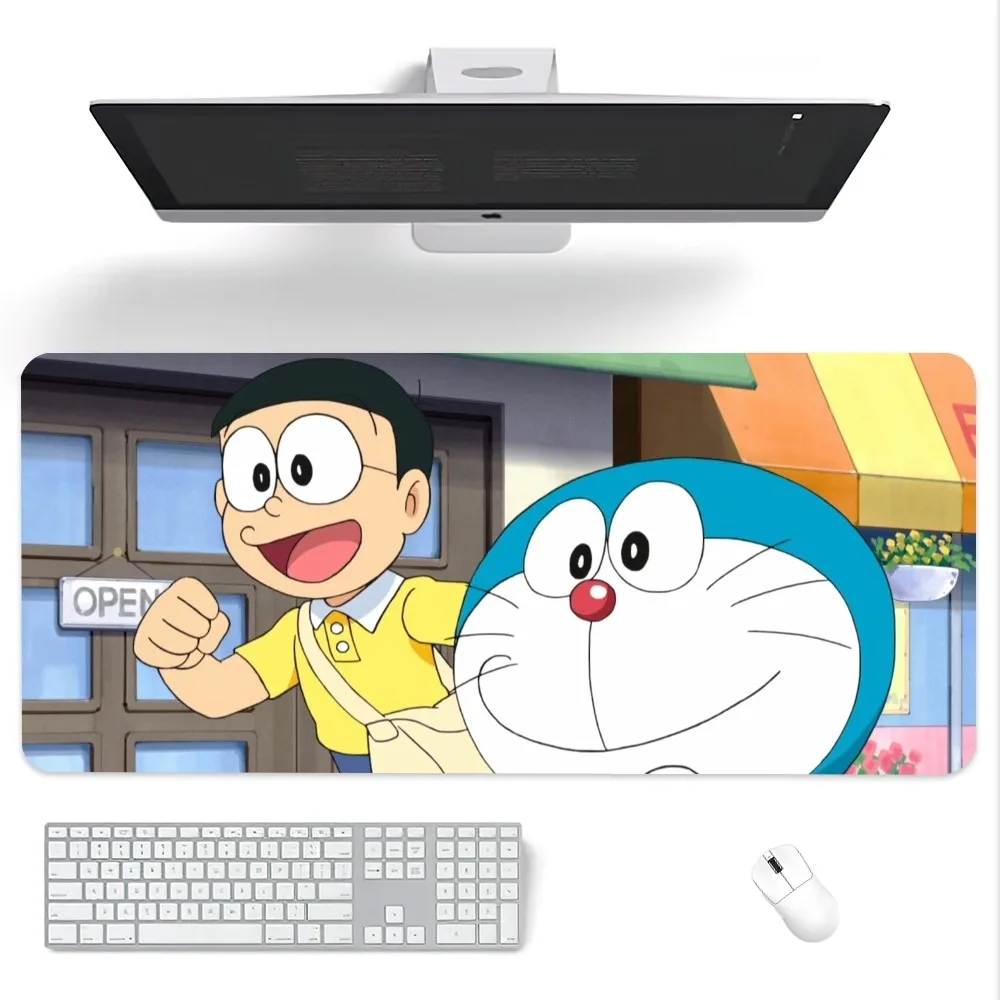 Cartoon D-Doraemon Cute Mouse Pad Computer Laptop Gaming Office Wrist Guard Non Slip Keyboard Pad 3
